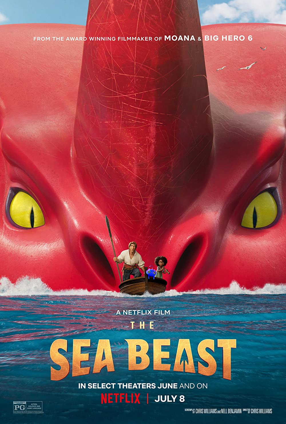 مشاهدة فيلم وحش البحار The Sea Beast 2022 مدبلج اون لاين