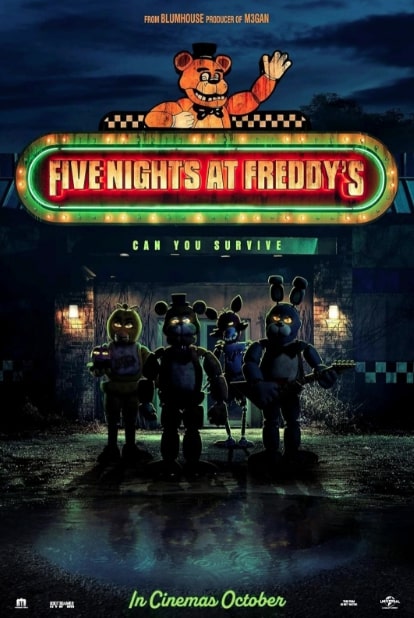 مشاهدة وتحميل فيلم Five Nights at Freddy’s 2023 مترجم اون لاين