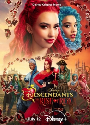 مشاهدة وتحميل فيلم Descendants The Rise of Red 2024 مترجم اون لاين