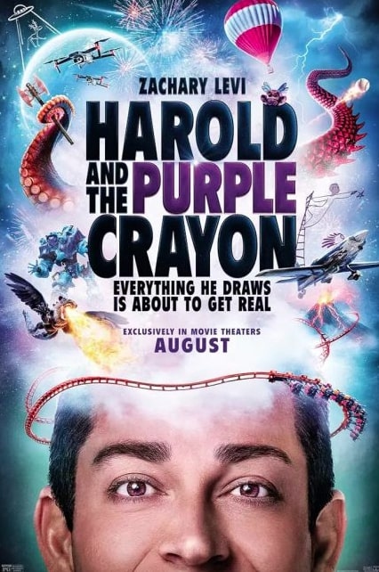 مشاهدة وتحميل فيلم Harold and the Purple Crayon 2024 مترجم اون لاين