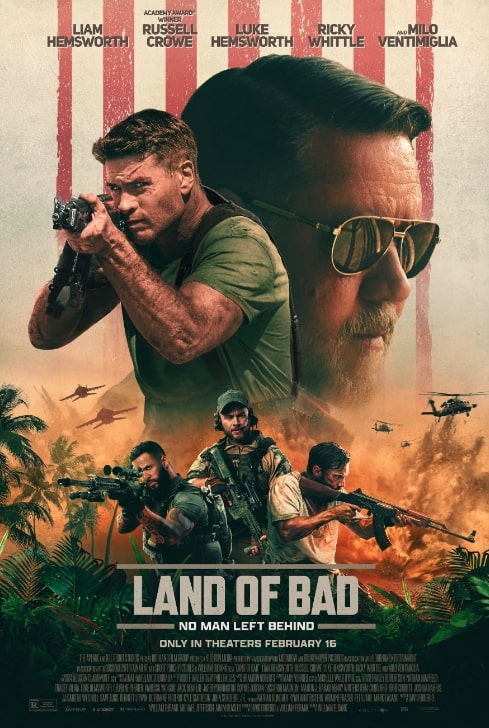 مشاهدة وتحميل فيلم Land of Bad 2024 مترجم اون لاين