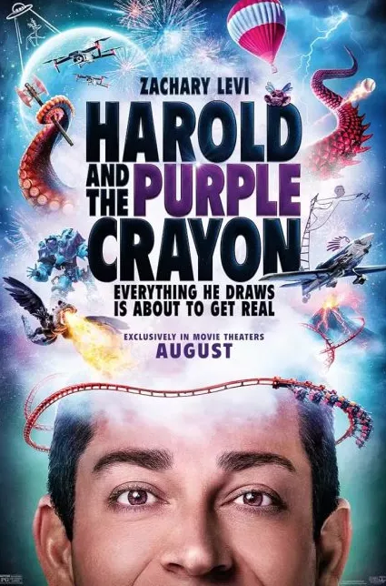 فيلم Harold and the Purple Crayon 2024 مترجم اون لاين مشاهدة وتحميل